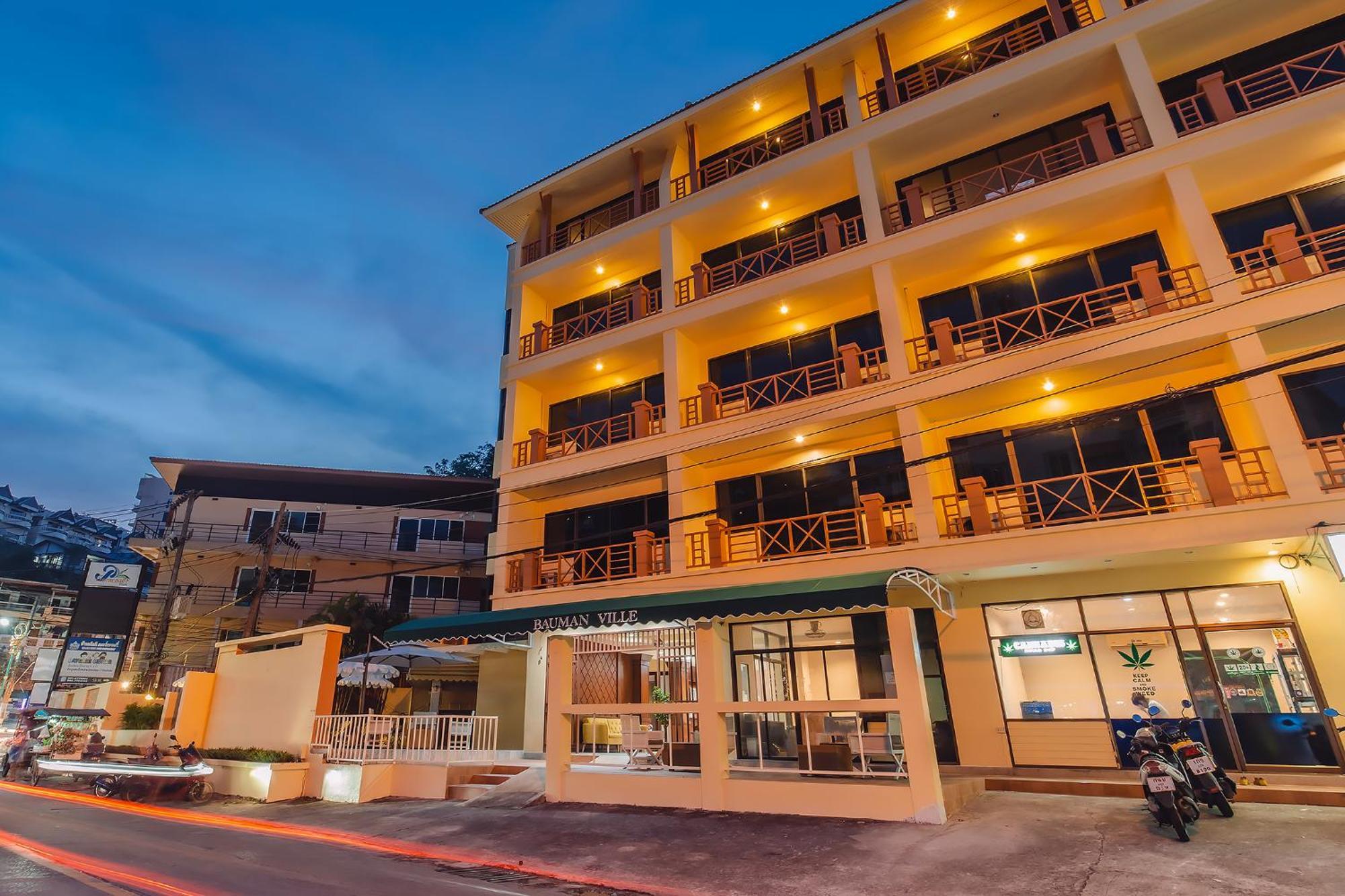 Bauman-Ville Hotel Patong Exterior foto
